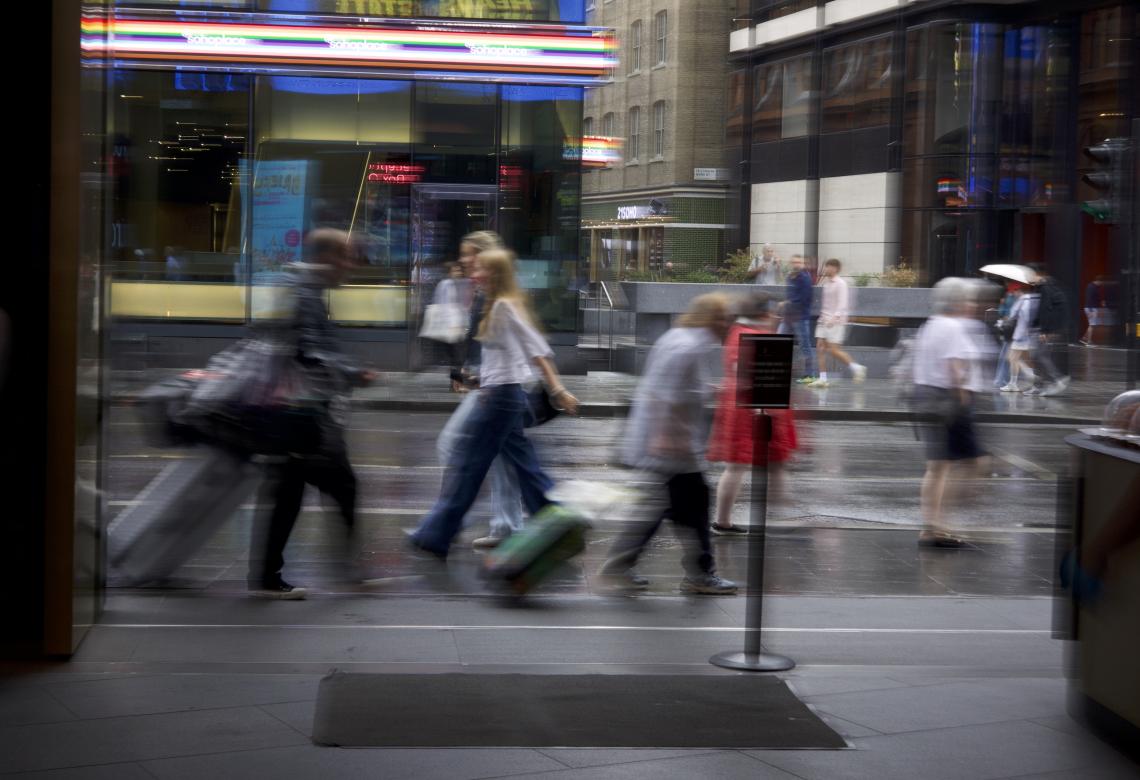 People in London